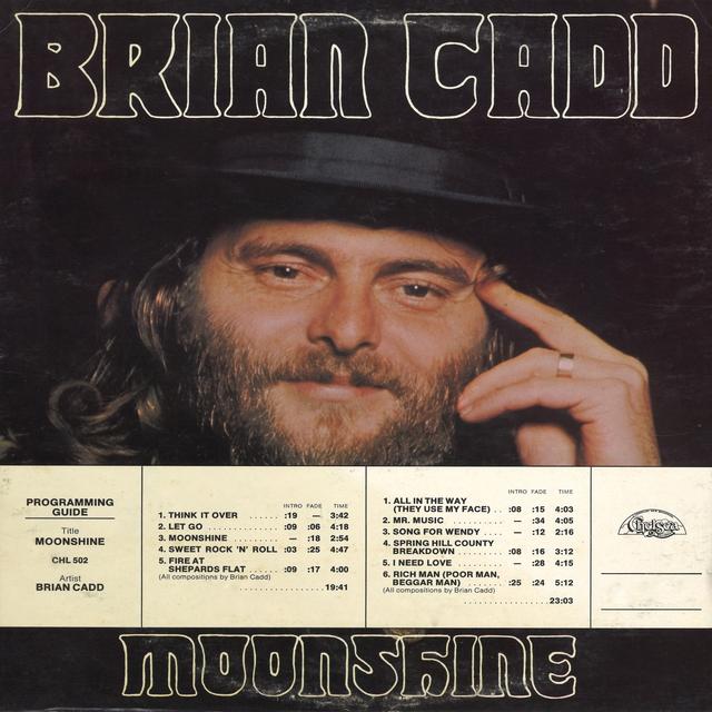 Album cover art for Moonshine