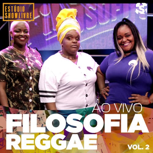 Album cover art for Filosofia Reggae no Estúdio Showlivre, Vol. 2
