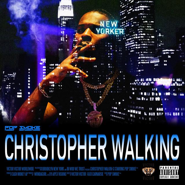 Album cover art for Christopher Walking