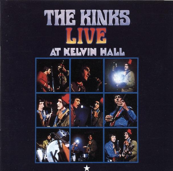 Album cover art for Live at Kelvin Hall