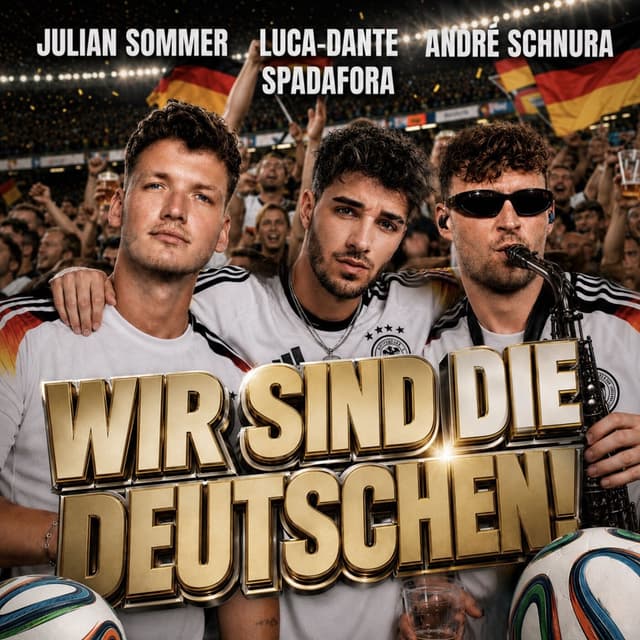 Album cover art for WIR SIND DIE DEUTSCHEN