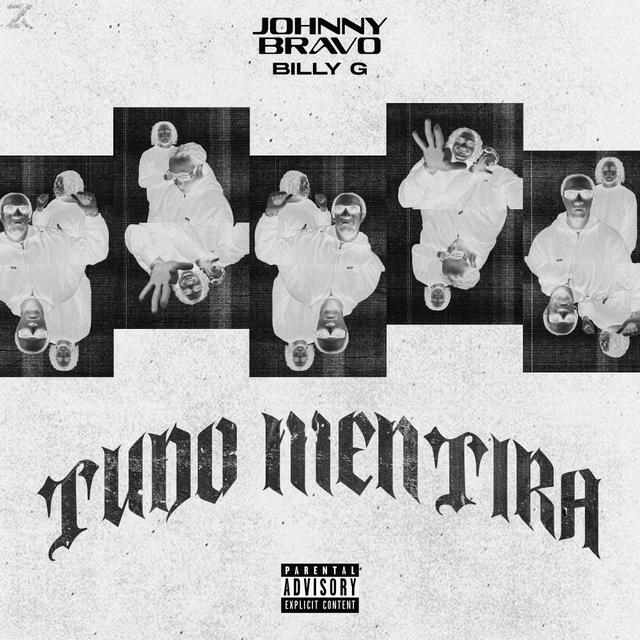 Album cover art for TUDO MENTIRA