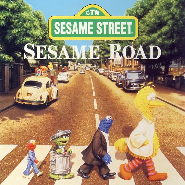 Album cover art for Sesame Road