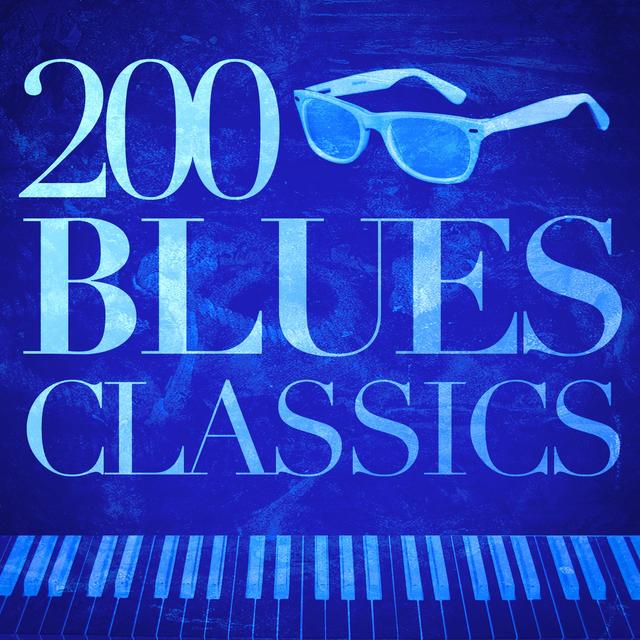 Album cover art for 200 Blues Classics