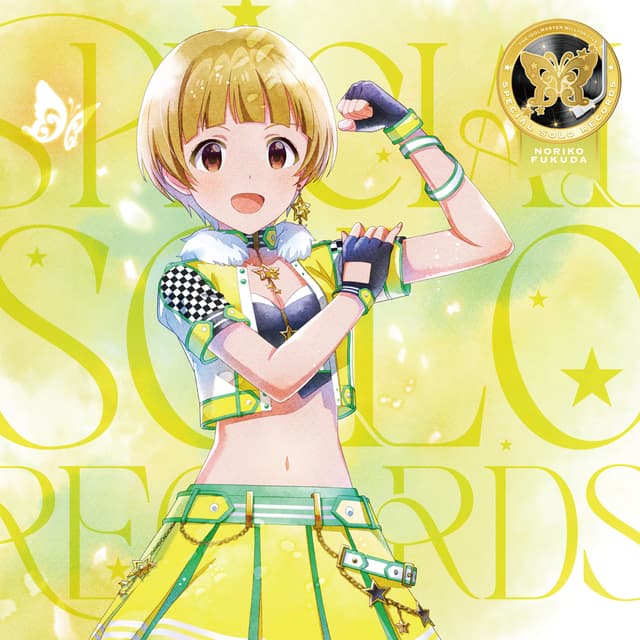 Album cover art for THE IDOLM@STER MILLION LIVE! SPECIAL SOLO RECORDS 福田のり子