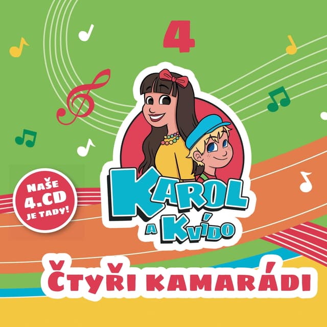 Album cover art for Čtyři kamarádi