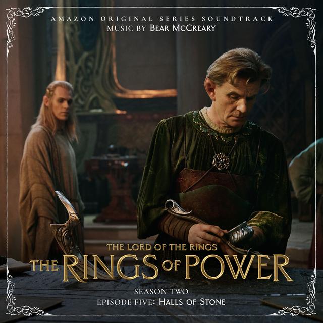 Album cover art for The Lord of the Rings: The Rings of Power