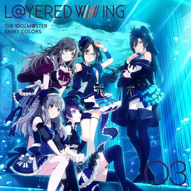 Album cover art for THE IDOLM@STER SHINY COLORS L@YERED WING 03 (2023 Version)