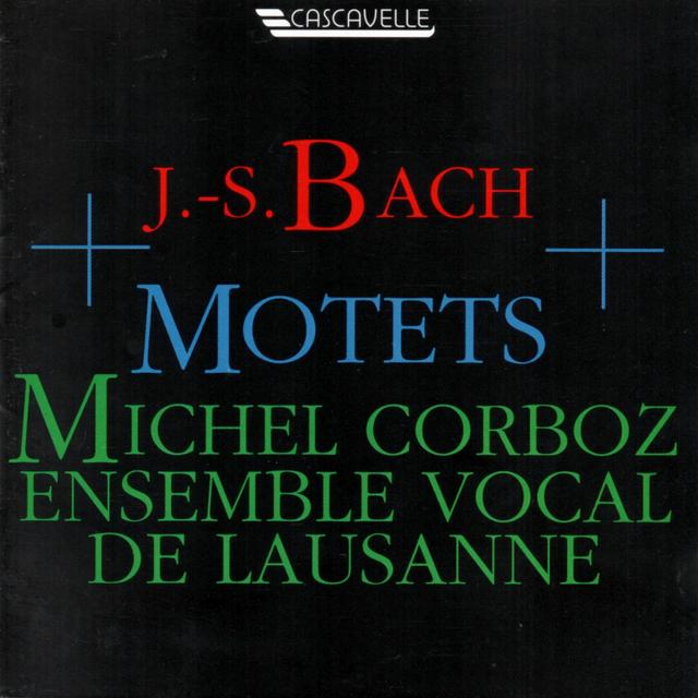 Album cover art for Bach: Motets