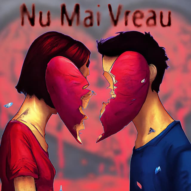 Album cover art for Nu Mai Vreau
