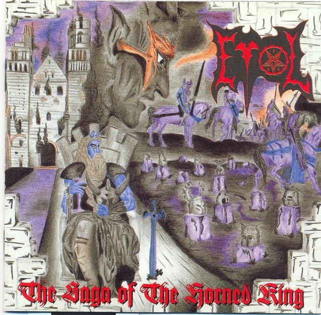 Album cover art for The Saga Of The Horned King
