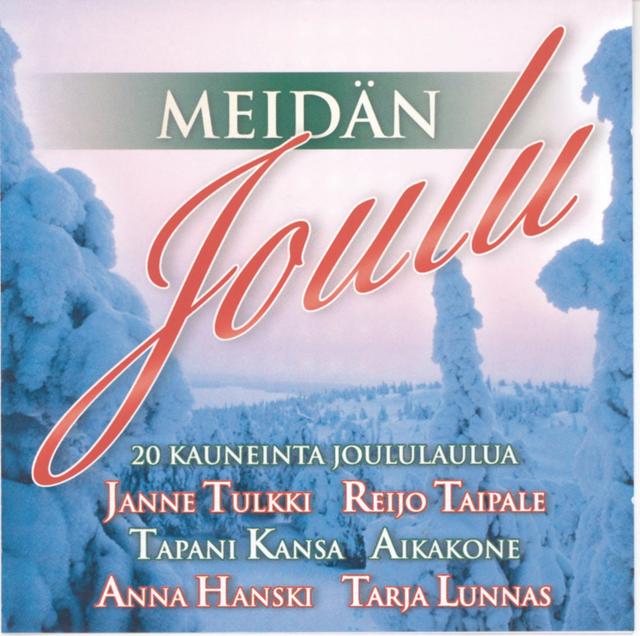 Album cover art for Meidän Joulu / 20 Kauneinta Joululaulua