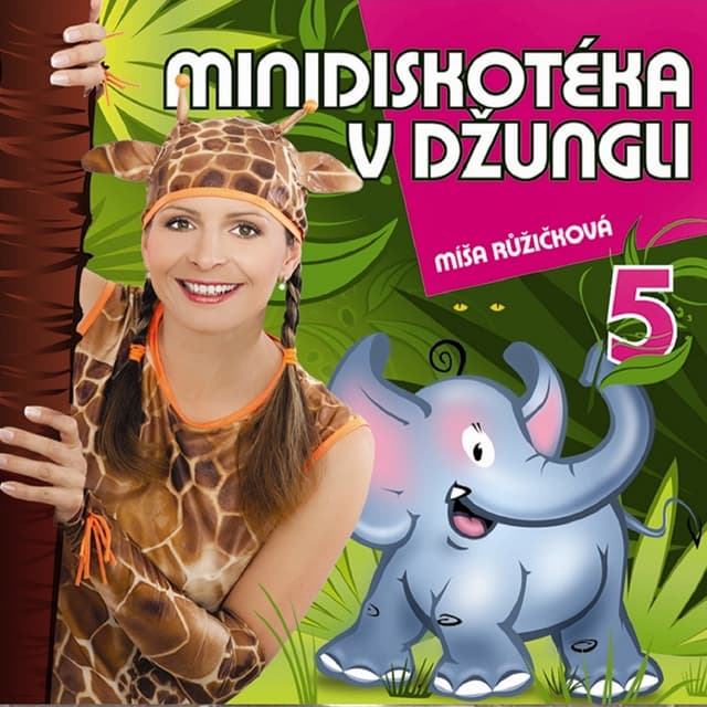 Album cover art for Minidiskotéka v džungli