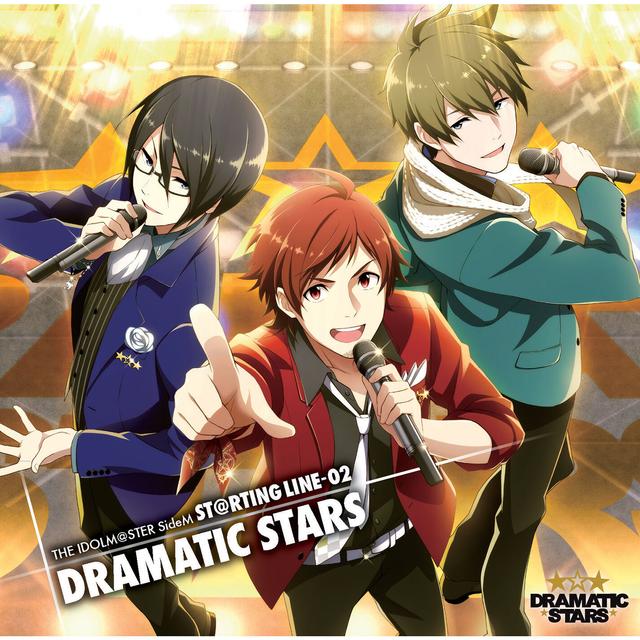 Album cover art for THE IDOLM@STER SideM ST@RTING LINE-02 DRAMATIC STARS