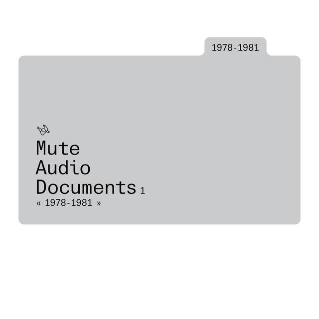 Album cover art for Mute Audio Documents: Volume 1: 1978-1981