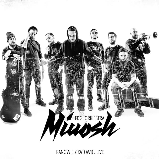 Album cover art for Panowie z Katowic. Live