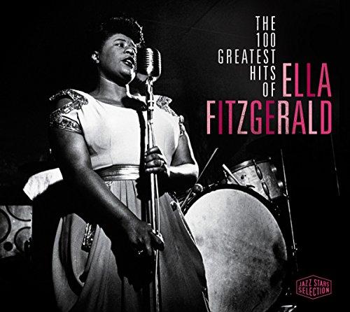 Album cover art for The 100 Greatest Hits of Ella Fitzgerald
