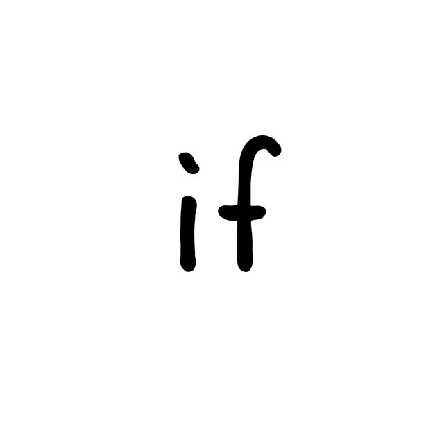 Album cover art for if