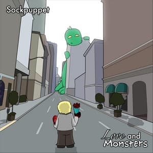 Album cover art for Love and Monsters