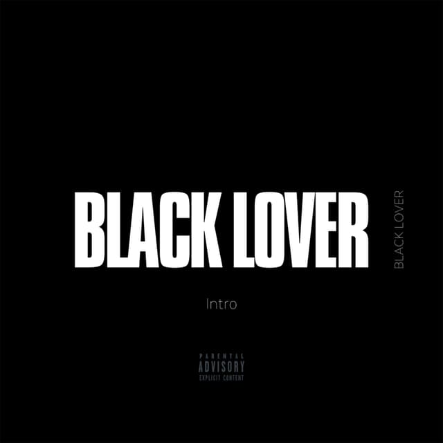 Album cover art for Black Lover (Intro)
