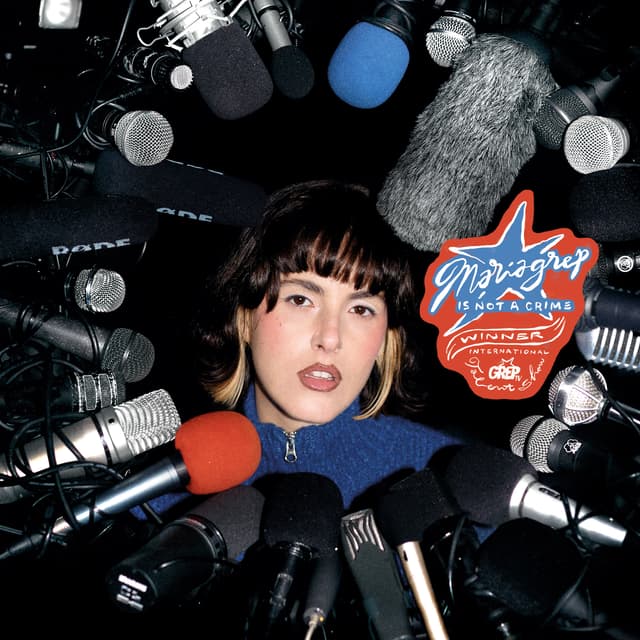 Album cover art for MARIAGREP IS NOT A CRIME