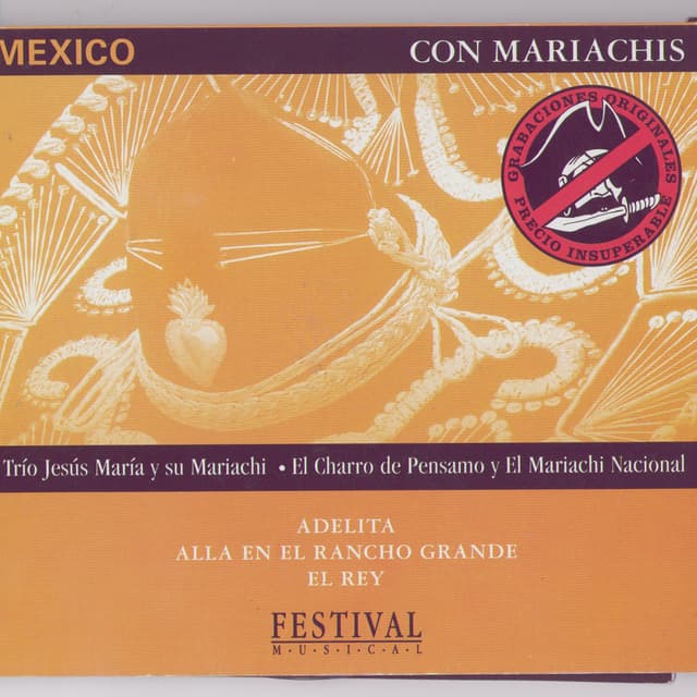 Album cover art for Con Mariachis