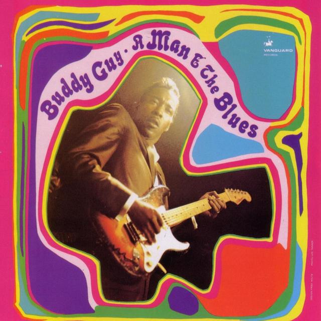 Album cover art for A Man and the Blues