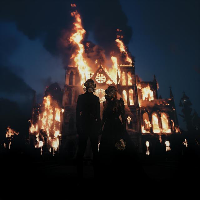 Album cover art for MATCH MADE IN HELL
