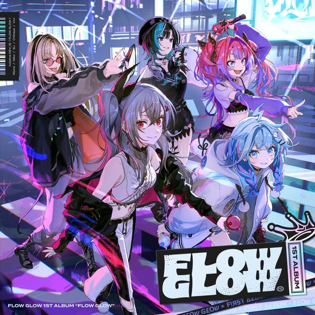 Album cover art for FLOW GLOW
