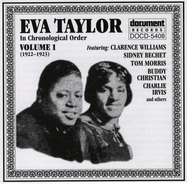 Album cover art for Eva Taylor Vol. 1 (1922-1923)