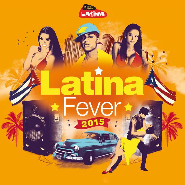 Album cover art for Latina Fever 2015