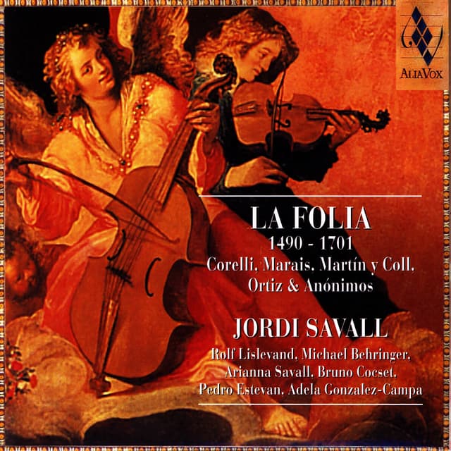 Album cover art for La Folia - 1490-1701
