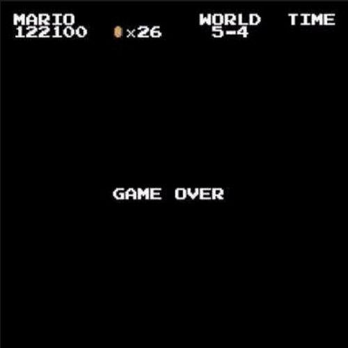 Album cover art for Game over!