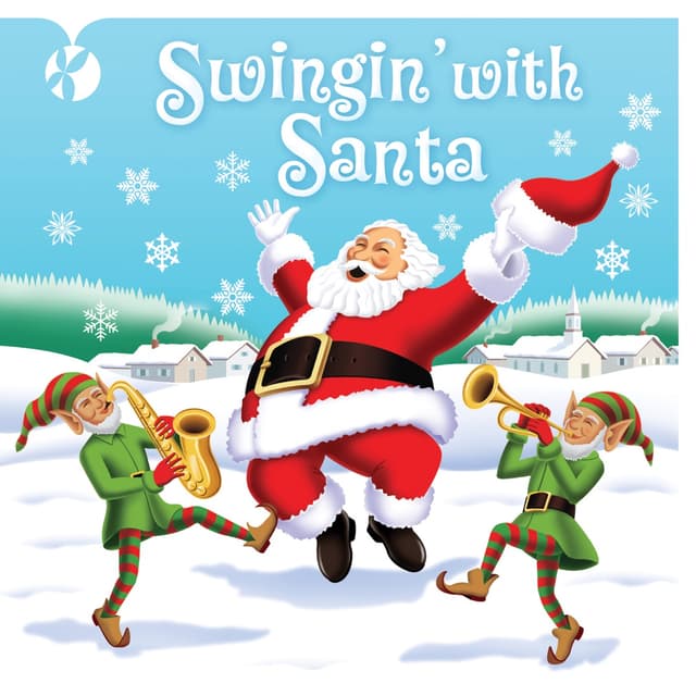 Album cover art for Swingin With Santa