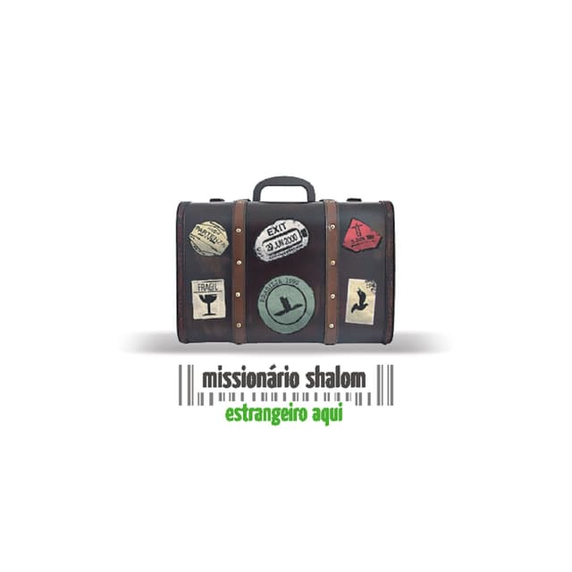 Album cover art for Estrangeiro Aqui