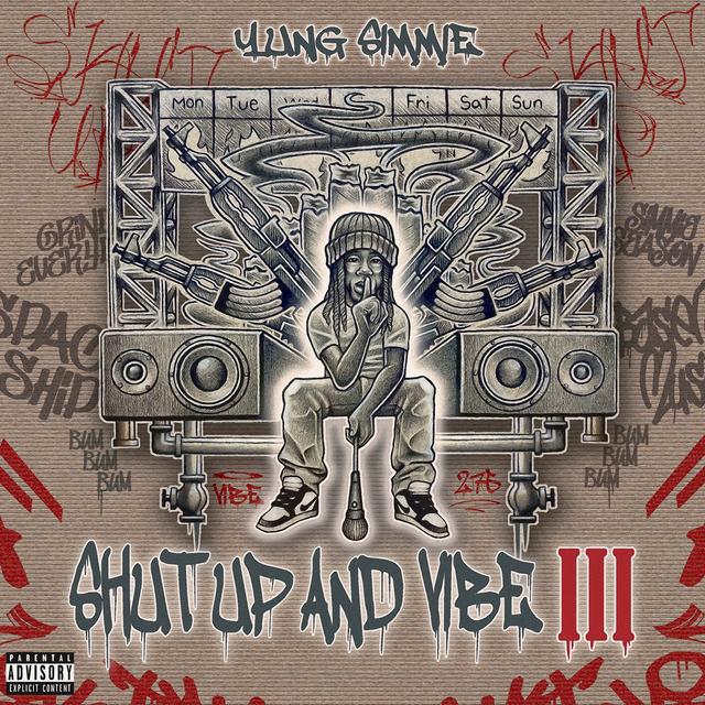 Album cover art for Shut up and Vibe III