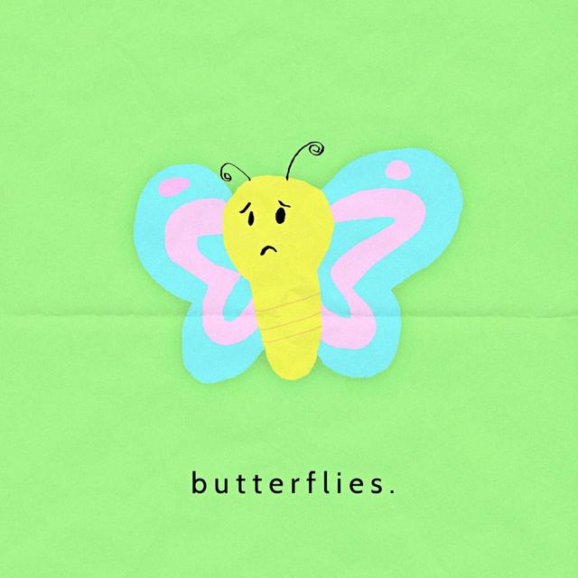 Album cover art for Butterflies