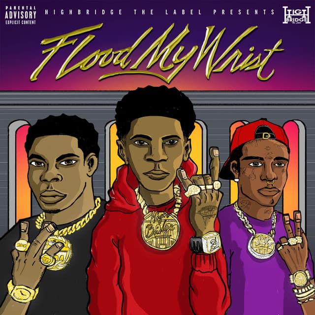 Album cover art for Flood My Wrist