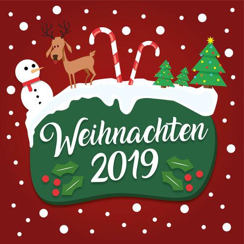 Album cover art for Weihnachten 2019