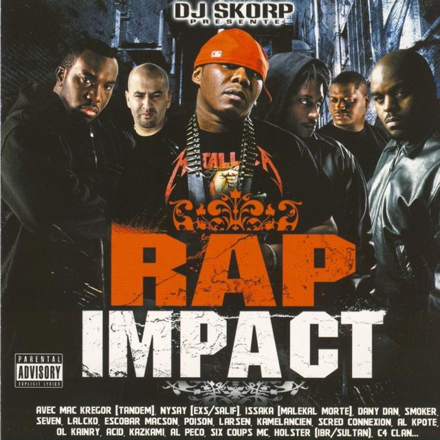 Album cover art for DJ Skrop Présente Rap Impact