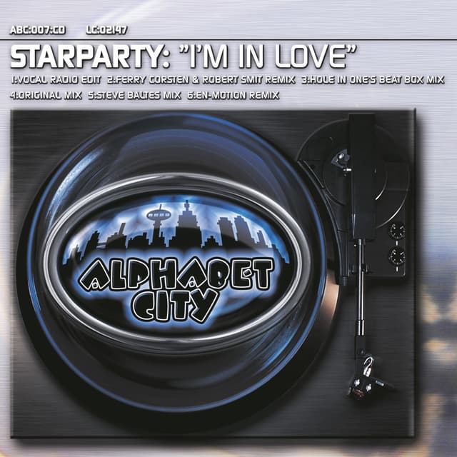 Album cover art for I'm In Love