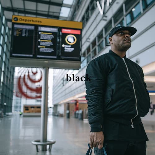 Album cover art for Black