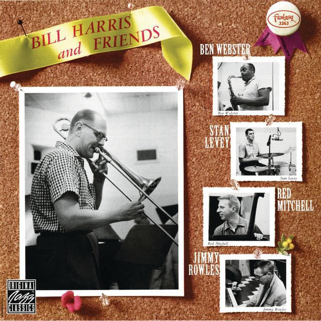 Album cover art for Bill Harris And Friends