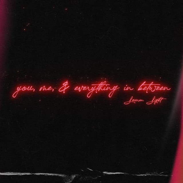 Album cover art for you, me & everything in between