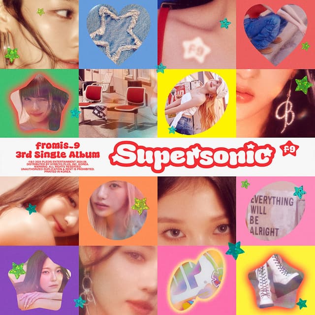 Album cover art for Supersonic