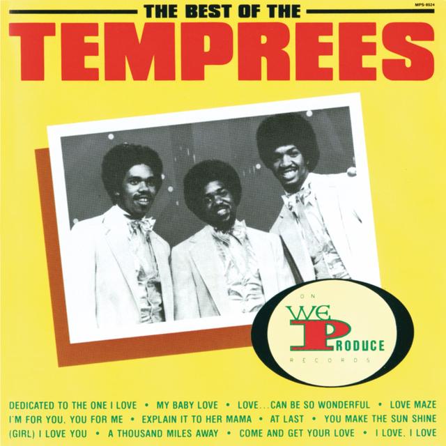 Album cover art for The Best Of The Temprees