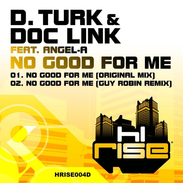 Album cover art for No Good For Me