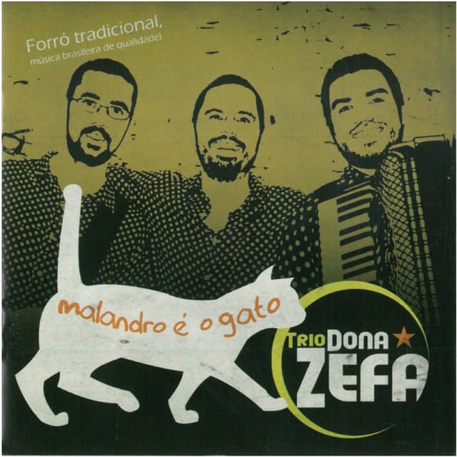 Album cover art for Malandro é o Gato
