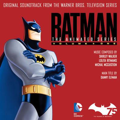 Album cover art for Batman: The Animated Series (Original Soundtrack from the Warner Bros. Television Series), Vol. 1