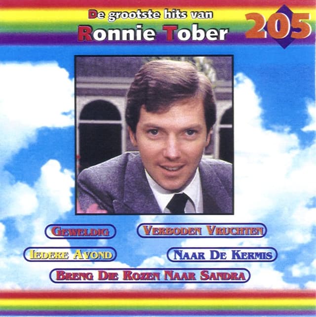 Album cover art for De grootste hits van Ronnie Tober